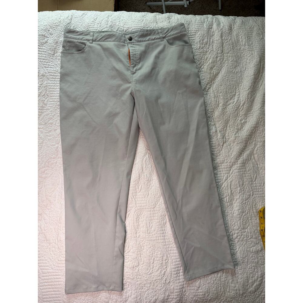 Peter Miller 44/34 eb66 Men’s 5 Pocket Performance Pants British Gray Golf